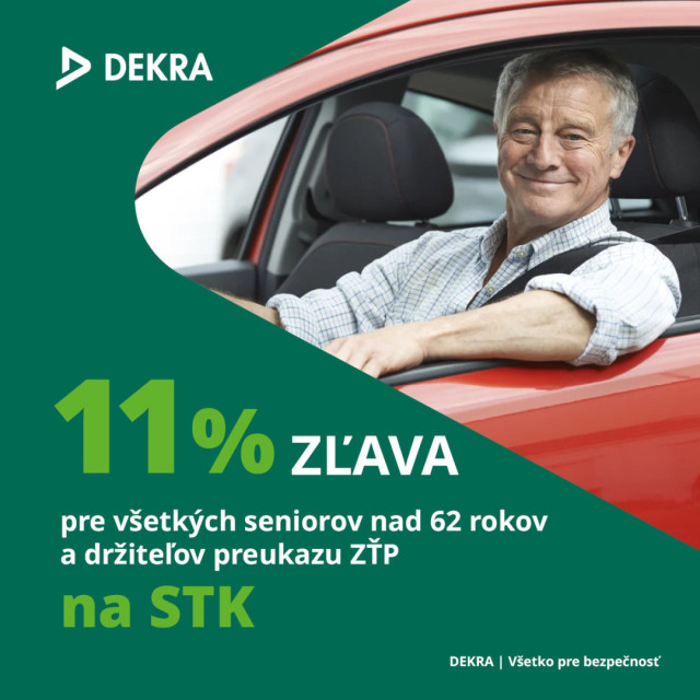 11% zľava seniori