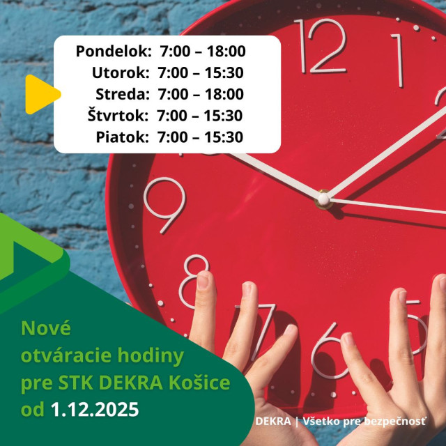 KE zmena otváracej doby