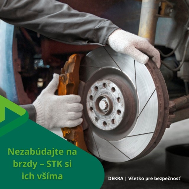 Nezabúdajte na brzdy
